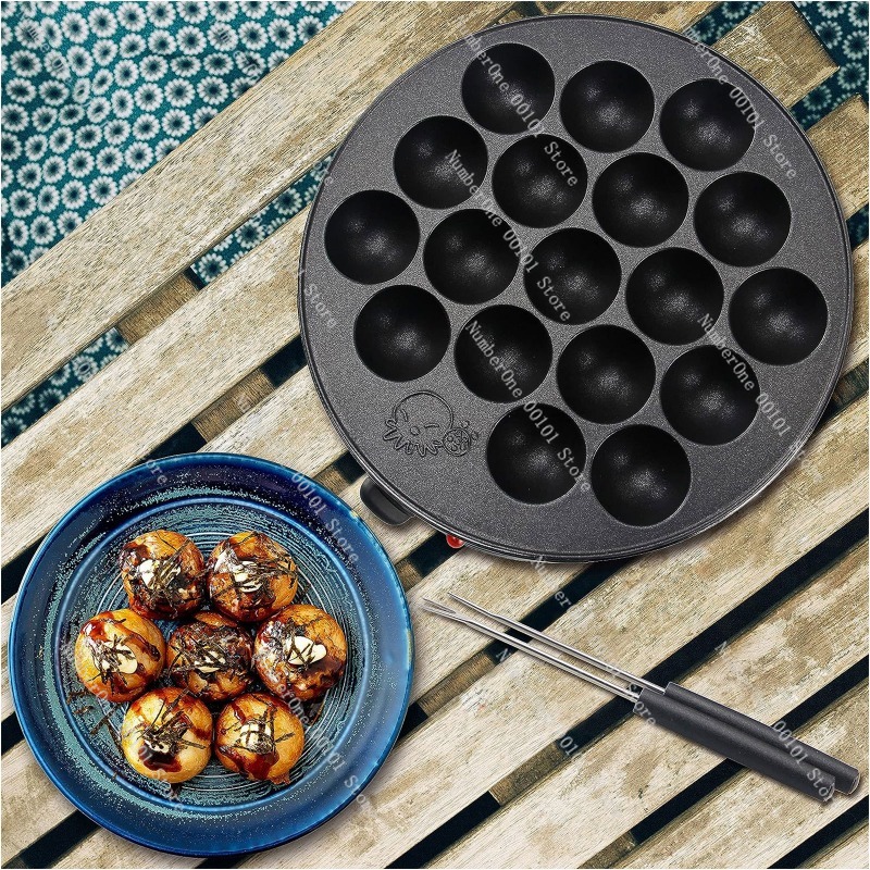 Hot Selling Octopus Ball Maker - Takoyaki Grill Plate recension och pris